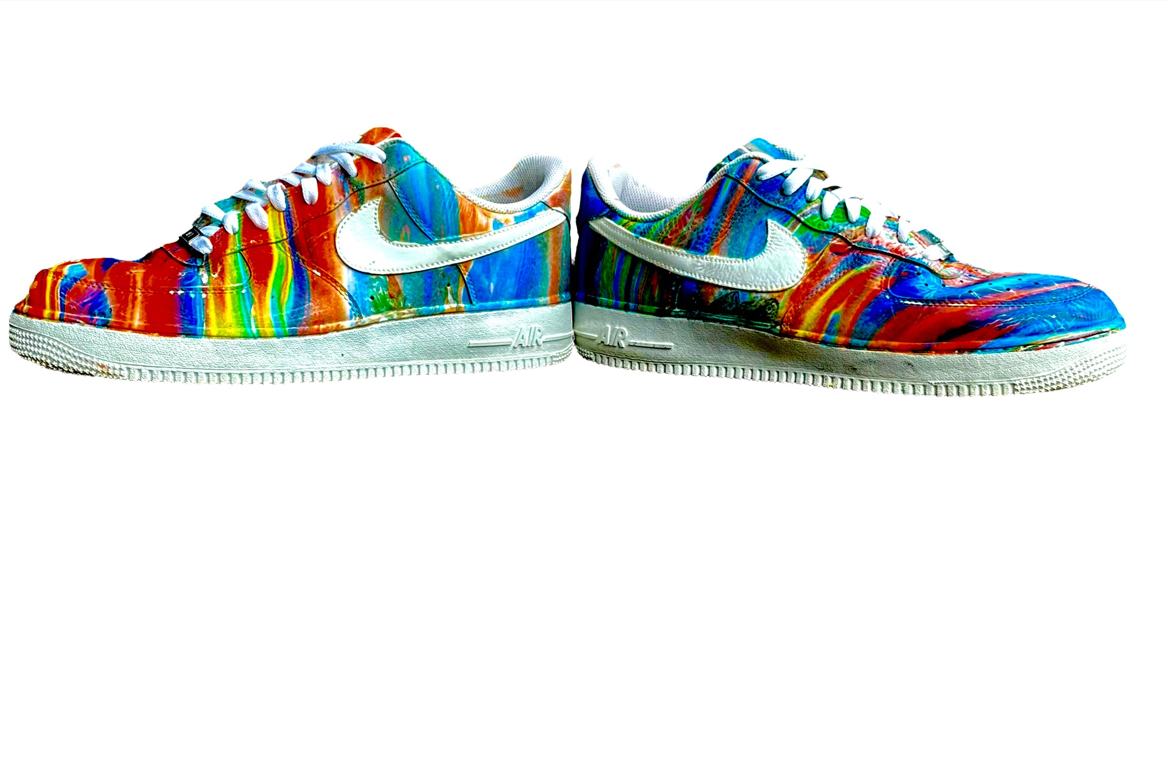 RLCS Custom Air Force 1 Low's by Semaj621. It features a blue